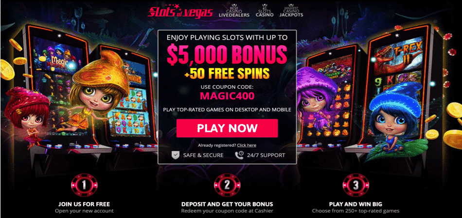 50 Free Spins to use in Magic Mushrooms