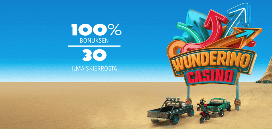 30 Cash Spins for Finnish Players - Wunderino Casino