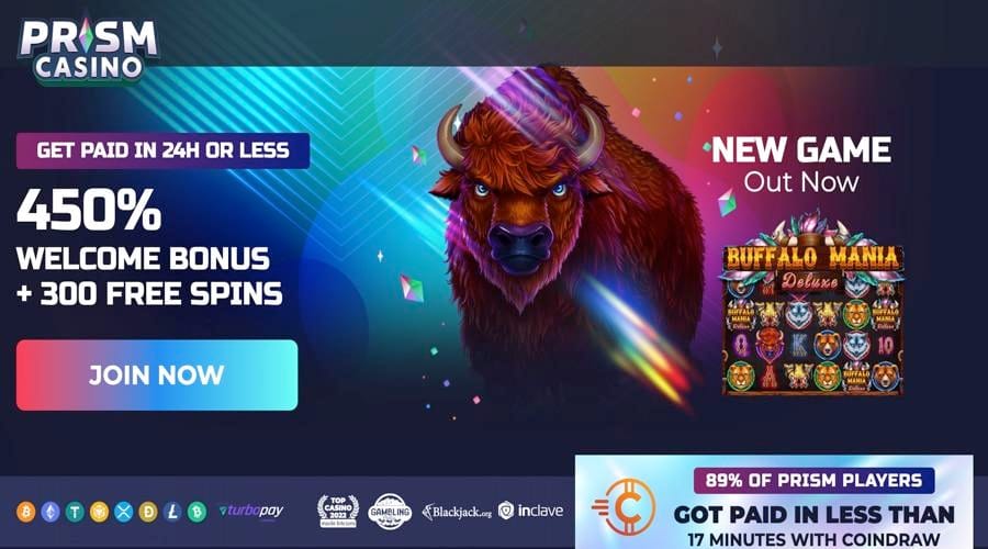 Buffalo Mania Free Spins - Prism Casino