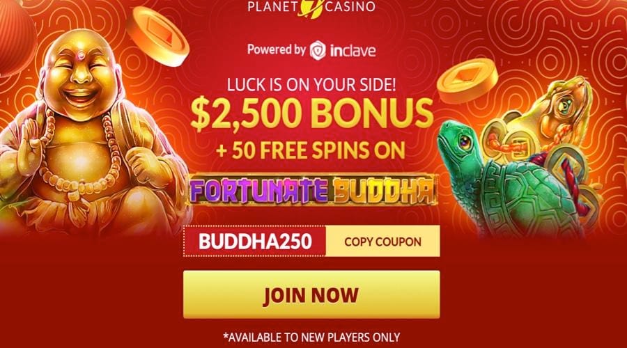 Fortunate Buddha Free Spins - Planet7