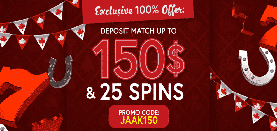 25 free spins bonus code in Starburst at Jaak Casino