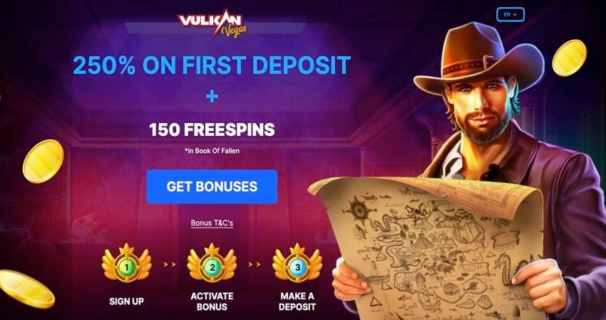 150 Free Spins in Book of Fallen Slot Game