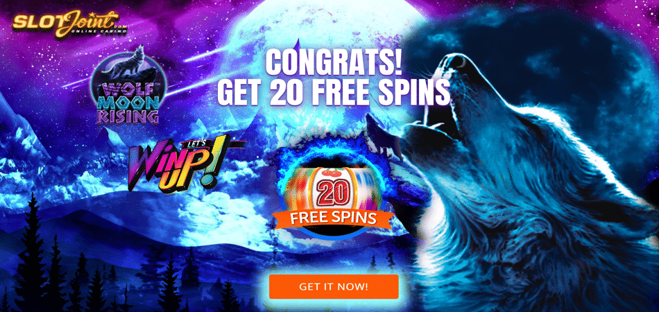 Wolf Moon Rising Free Spins Bonus at Slot Joint