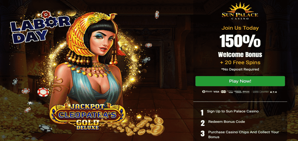 Labor Day Bonus Code for Cleopatra's Gold Deluxe