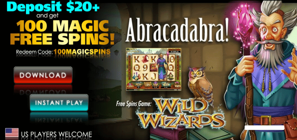 Wild Wizards Bonus Code at Slotocash