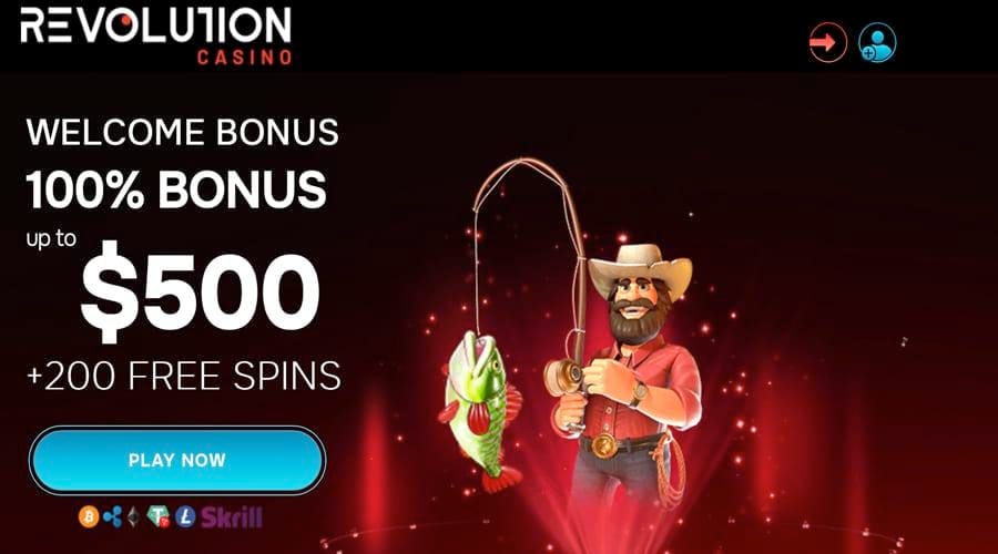 Big Bass Bonanza Free Spins - Revolution Casino