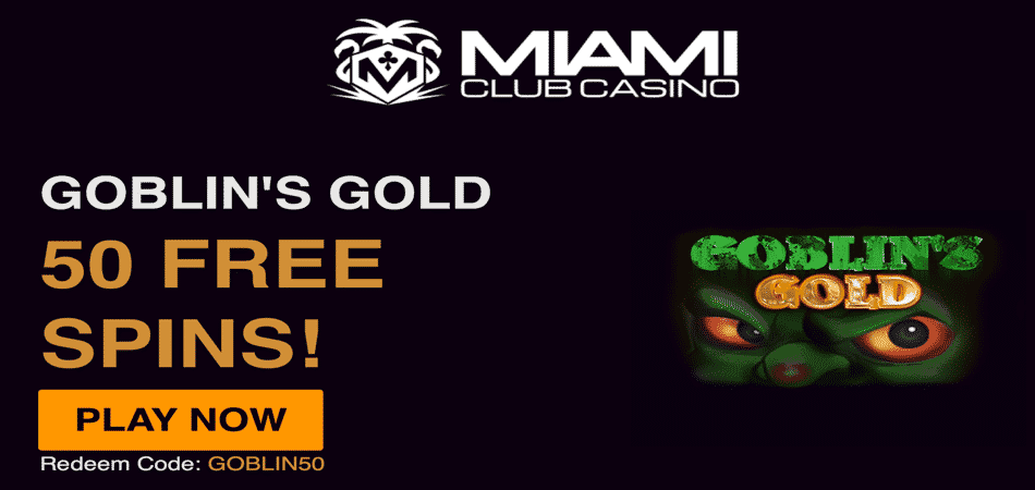 Goblin's Gold free spins bonus code