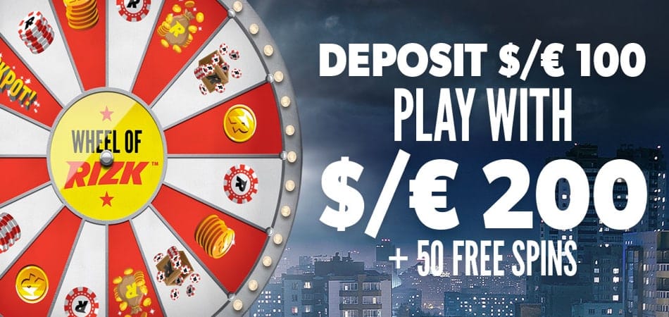 Rizk Casino Welcome Bonus