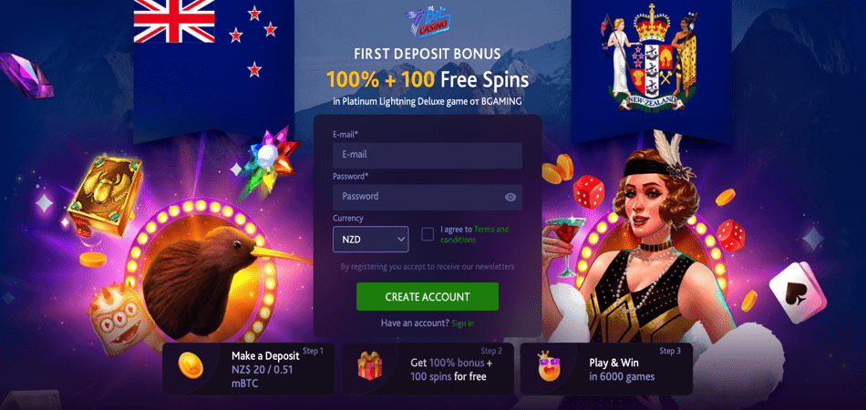 100 Free Spins for New Zealand Players - 7Bit Casino