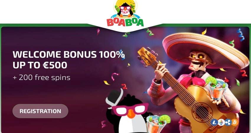 Boaboa Casino Free Spins Offer