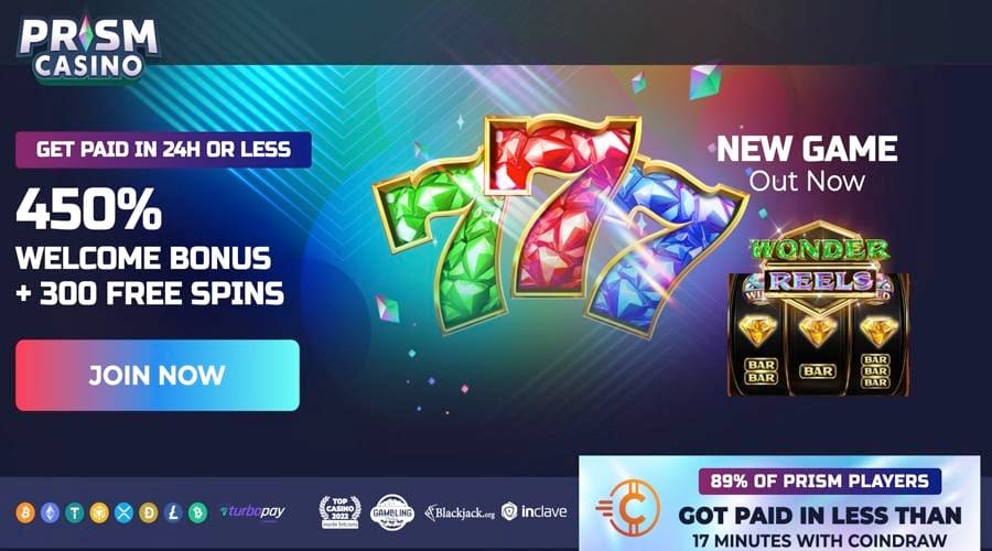 Wonder Reels Free Spins - Prism Casino