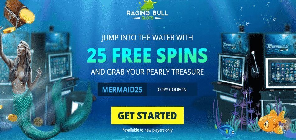 Mermaid Slots free spins bonus code