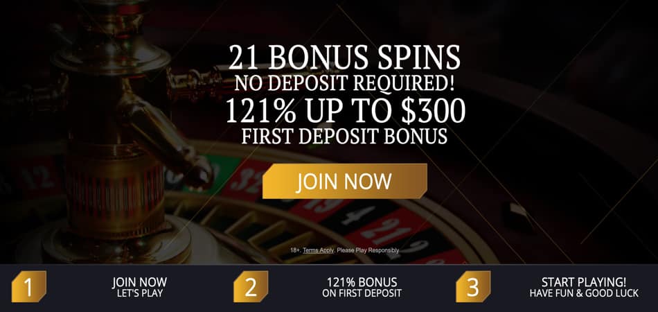 21 Casino No Deposit Bonus