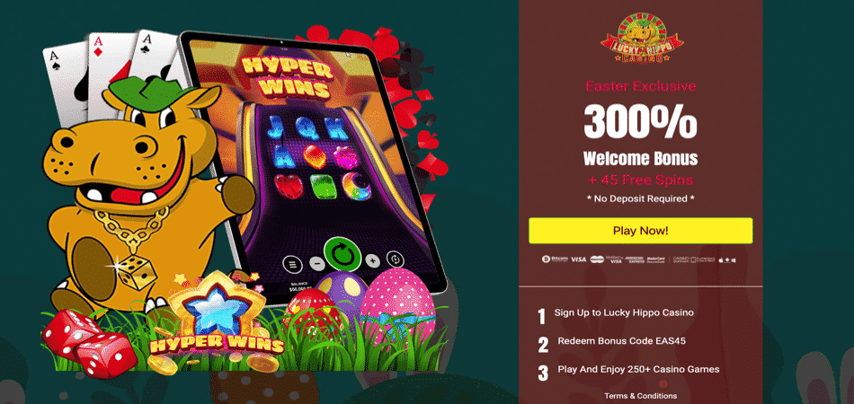 Hyper Wins Slots 45 Spins Bonus Code