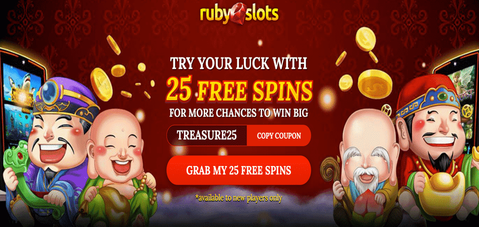 25 free spins offer for Plentiful Treasure slot machine