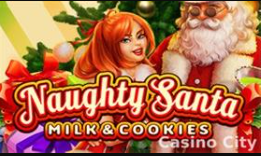 Naughty Santa Milk & Cookies